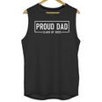 Proud Dad Of 2025 Graduate Father Senior 25 Graduation Unisex Tank Top