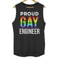 Proud Gay Engineer LGBTQ Rainbow Engineering Graduation Unisex Tank Top