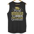 Proud Husband Of 2024 College Graduate Family 24 Graduation Unisex Tank Top