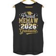 Proud Memaw Of a Class Of 2026 Graduate Senior Graduation Unisex Tank Top