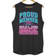 Proud Member Of The Dial Up Club Tech Nostalgia Top Unisex Tank Top