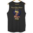 Proud Queen PhD Doctorate Degree Graduation T-Shirt Unisex Tank Top