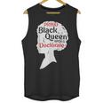 Proud Queen Shirt PhD Graduation Afro Doctorate Unisex Tank Top