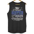Proud Sister Of Two Class Of 2025 Graduates Twins Graduation Unisex Tank Top