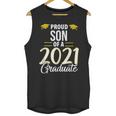 Proud Son Of A 2021 Graduate Graduation Clothes MBA PhD Unisex Tank Top