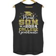 Proud Son Of 2024 College Graduate Family 24 Graduation Unisex Tank Top