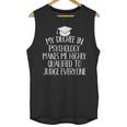 Psychology Major Graduation Unisex Tank Top