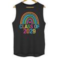 Rainbow Senior 2029 Shirt Class Of 2029 Cute Graduation Unisex Tank Top