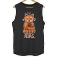 Red Panda Introvert For Red Pandas Fan Unisex Tank Top Red Panda Introvert For Red Pandas Fan Unisex Tank Top