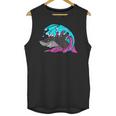 Retro 80s Shark Whale Diving Nostalgia Shark Party Unisex Tank Top Retro 80s Shark Whale Diving Nostalgia Shark Party Unisex Tank Top