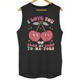 Retro Cherry Love 90s Nostalgia Unisex Tank Top