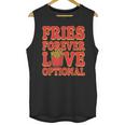 Retro Fast Food Nostalgia Vintage Diner Fries Shakes Burgers Unisex Tank Top