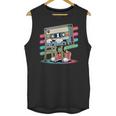 Retro Old Cassette Tape Cartoon With Walker Nostalgia Unisex Tank Top