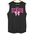 Retro Senior 2026 Class Of 2026 Coquette Pink Bow Graduation Unisex Tank Top