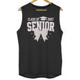Retro Senior 2027 Girl Coquette Bow Class Of 2027 Graduation Unisex Tank Top