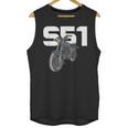 Retro Simme Moped Nostalgia Eastern Block Schwalbe Driver DDR Unisex Tank Top