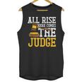 All Rise Here Comes The Judge Lawyer Graduation Quote Unisex Tank Top