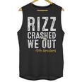 Rizz Crashed We Out 5th Grade Graduation Fifth Graders Unisex Tank Top