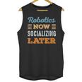 Robotics Now Minimal Socializing Introvert Vintage Unisex Tank Top Robotics Now Minimal Socializing Introvert Vintage Unisex Tank Top