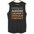 Running On Anime Social Introvert Humor Vintage Unisex Tank Top Running On Anime Social Introvert Humor Vintage Unisex Tank Top