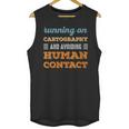 Running On Cartography Social Introvert Humor Vintage Unisex Tank Top