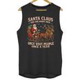 Santa Has The Right Idea Introvert Christmas Unisex Tank Top Santa Has The Right Idea Introvert Christmas Unisex Tank Top