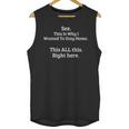 See This Is Why I Wanted To Stay Home Introvert Quote Unisex Tank Top
