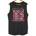 Selectively Social Sarcastic Introvert Humor Unisex Tank Top Selectively Social Sarcastic Introvert Humor Unisex Tank Top