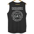 Senior 2025 Classic Rock Graduation We Salute You Unisex Tank Top