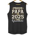 Senior Graduation Proud Papa 2025 Graduate Class Matching Unisex Tank Top