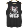 Senior Sister Class Of 2026 Baseball Graduation Heart Unisex Tank Top