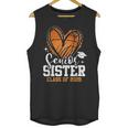 Senior Sister Class Of 2026 Basketball Graduation Heart Unisex Tank Top