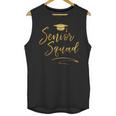 Senior Squad Graduation With Golden Cap Team Unisex Tank Top