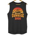 Senior Sunrise Class Of 2026 Graduation Proud Graduate Retro Unisex Tank Top