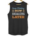 Soap Making Now Minimal Socializing Introvert Vintage Unisex Tank Top Soap Making Now Minimal Socializing Introvert Vintage Unisex Tank Top