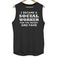 Social Worker Graduation Men Women Social Worker Unisex Tank Top