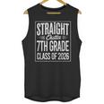 Straight Outta 7th Grade Graduation Class Of 2026 Graduate Unisex Tank Top