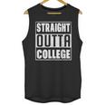 Straight Outta College Graduate Graduation 2025 Grad Men Unisex Tank Top