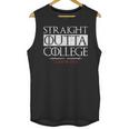 Straight Outta College Shirt Class Of 2018 Graduation Unisex Tank Top