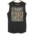 Straight Outta Cosmetology School Leopard Graduation Unisex Tank Top