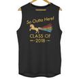 STRAIGHT OUTTA HIGH SCHOOL 2018 Grad Graduation Shirt Unisex Tank Top