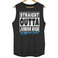 Straight Outta Junior High School Graduation Class Of 2022 Unisex Tank Top