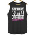 Straight Outta Junior High School Graduation Unisex Tank Top