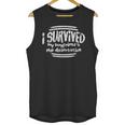 I Survived Boyfriends PhD Dissertation Doctorate Graduation Unisex Tank Top