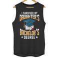 i Survived My Daughters Bachelor's Degree Graduation Gifts Unisex Tank Top