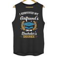 I Survived My Girlfriend's Bachelor's Degree Graduation Unisex Tank Top