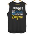 i Survived My Husbands Bachelors Degree Graduation Gifts Unisex Tank Top