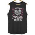 I Survived Nursing School Class Of 2018 Graduation T-Shirt Unisex Tank Top