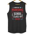 I Survived Nursing School Class Of 2025 Nurse Graduation Unisex Tank Top
