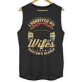 Survived My Wife's Master's Degree College Graduation Unisex Tank Top